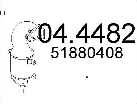 MTS 04.4482 - Catalyseur cwaw.fr