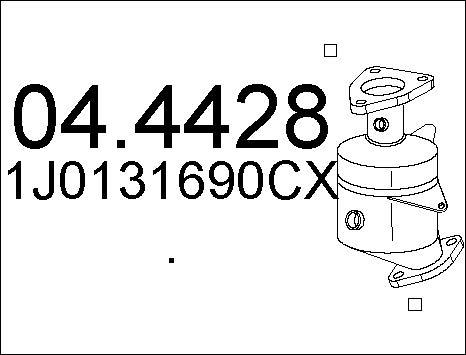 MTS 04.4428 - Catalyseur cwaw.fr