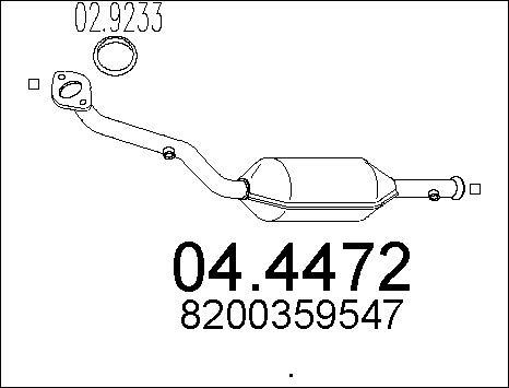 MTS 04.4472 - Catalyseur cwaw.fr