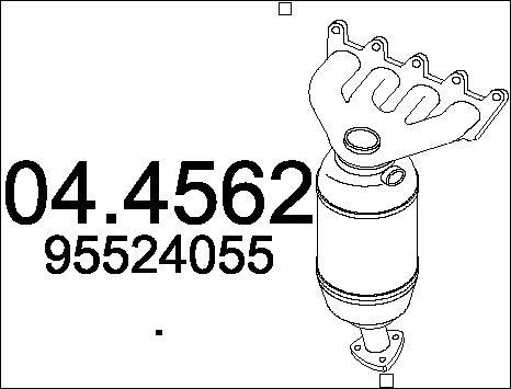 MTS 04.4562 - Catalyseur cwaw.fr