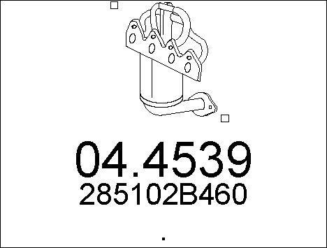 MTS 04.4539 - Catalyseur cwaw.fr