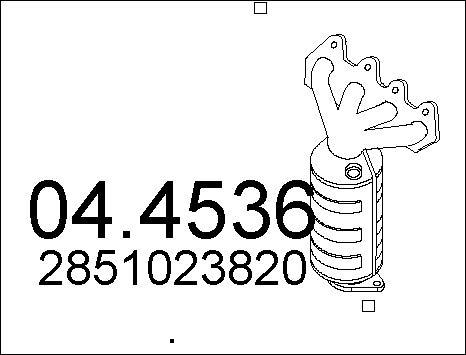 MTS 04.4536 - Catalyseur cwaw.fr