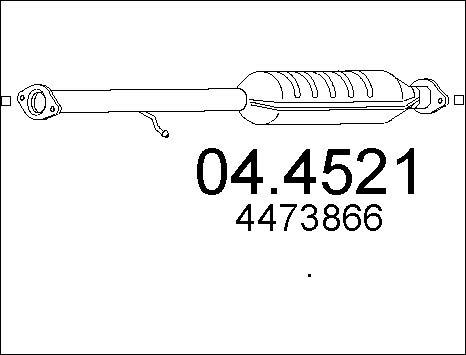 MTS 04.4521 - Catalyseur cwaw.fr