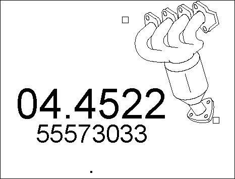 MTS 04.4522 - Catalyseur cwaw.fr