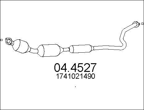 MTS 04.4527 - Catalyseur cwaw.fr