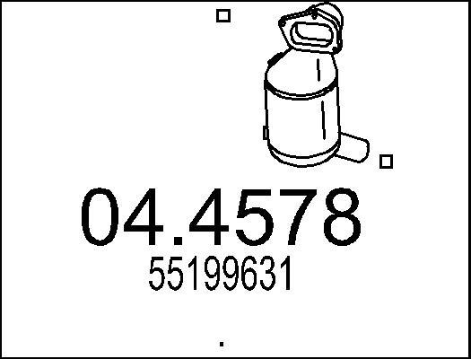 MTS 04.4578 - Catalyseur cwaw.fr