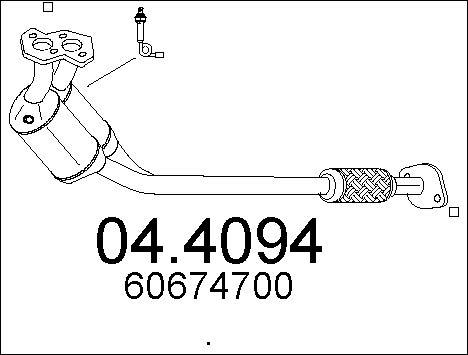 MTS 04.4094 - Catalyseur cwaw.fr