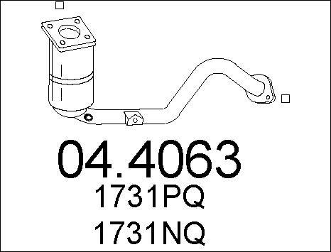 MTS 04.4063 - Catalyseur cwaw.fr