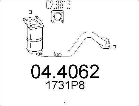 MTS 04.4062 - Catalyseur cwaw.fr