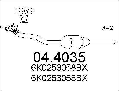 MTS 04.4035 - Catalyseur cwaw.fr