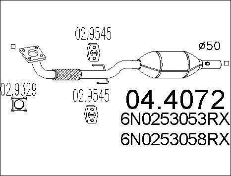 MTS 04.4072 - Catalyseur cwaw.fr