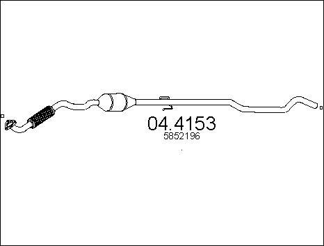 MTS 04.4153 - Catalyseur cwaw.fr