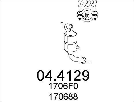 MTS 04.4129 - Catalyseur cwaw.fr