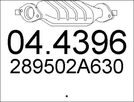 MTS 04.4396 - Catalyseur cwaw.fr