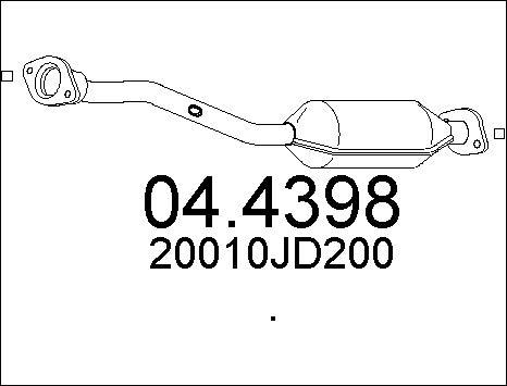 MTS 04.4398 - Catalyseur cwaw.fr