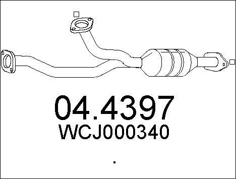 MTS 04.4397 - Catalyseur cwaw.fr