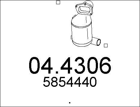 MTS 04.4306 - Catalyseur cwaw.fr