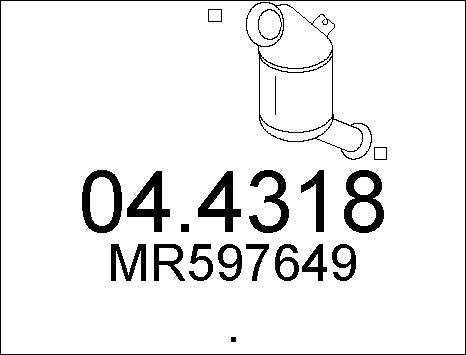 MTS 04.4318 - Catalyseur cwaw.fr