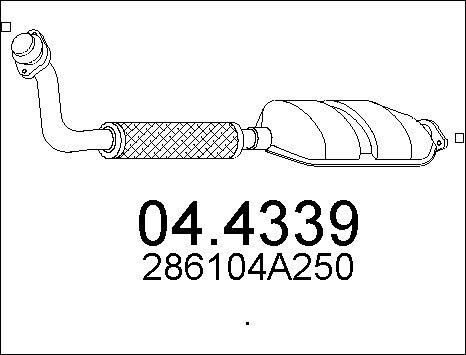 MTS 04.4339 - Catalyseur cwaw.fr