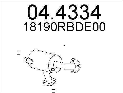 MTS 04.4334 - Catalyseur cwaw.fr