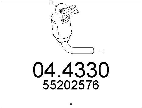 MTS 04.4330 - Catalyseur cwaw.fr