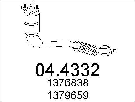 MTS 04.4332 - Catalyseur cwaw.fr