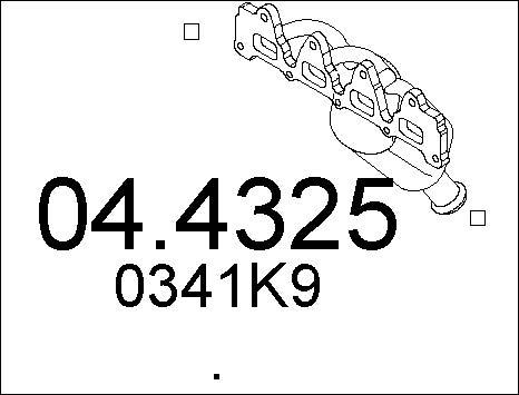 MTS 04.4325 - Catalyseur cwaw.fr