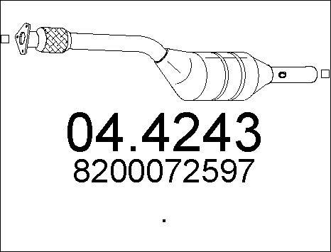 MTS 04.4243 - Catalyseur cwaw.fr