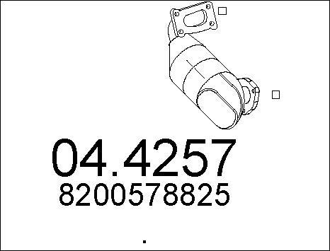 MTS 04.4257 - Catalyseur cwaw.fr