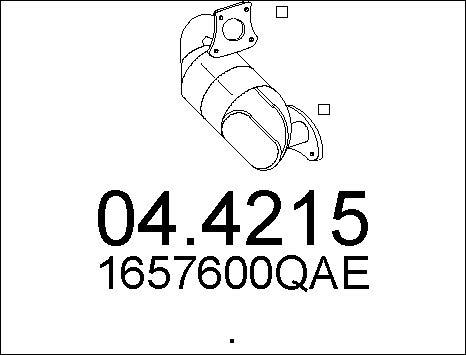 MTS 04.4215 - Catalyseur cwaw.fr