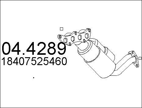 MTS 04.4289 - Catalyseur cwaw.fr