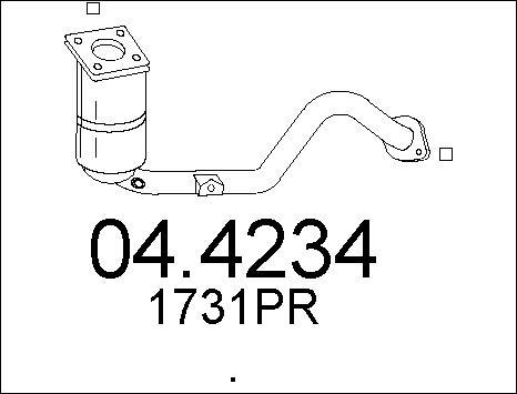 MTS 04.4234 - Catalyseur cwaw.fr