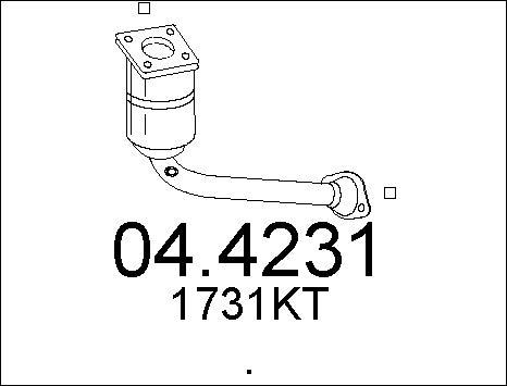 MTS 04.4231 - Catalyseur cwaw.fr