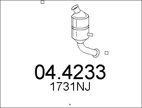 MTS 04.4233 - Catalyseur cwaw.fr