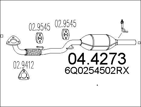 MTS 04.4273 - Catalyseur cwaw.fr