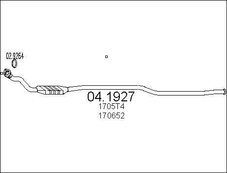 MTS 04.1927 - Catalyseur cwaw.fr