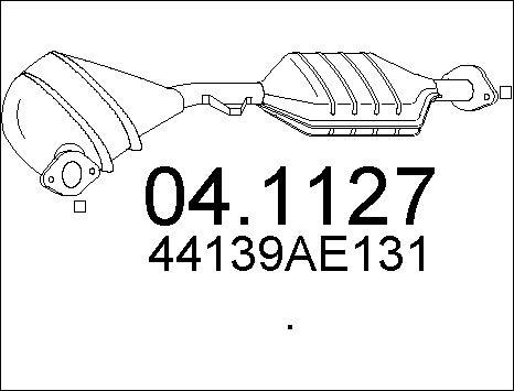 MTS 04.1127 - Catalyseur cwaw.fr