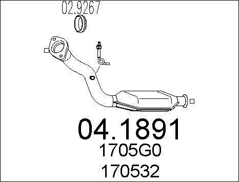 MTS 04.1891 - Catalyseur cwaw.fr