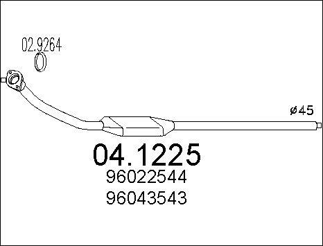 MTS 04.1225 - Catalyseur cwaw.fr