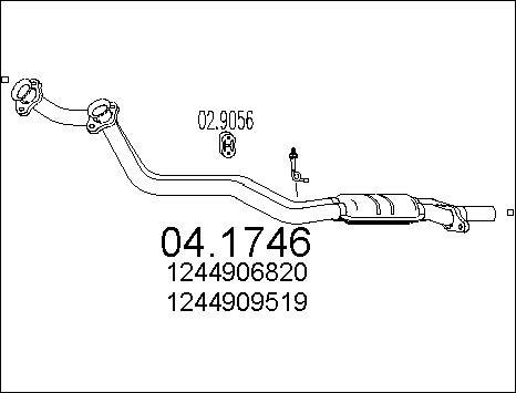 MTS 04.1746 - Catalyseur cwaw.fr