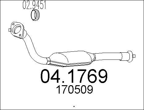 MTS 04.1769 - Catalyseur cwaw.fr