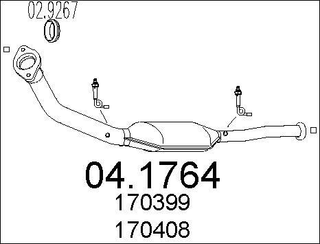 MTS 04.1764 - Catalyseur cwaw.fr