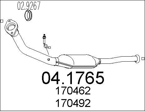 MTS 04.1765 - Catalyseur cwaw.fr