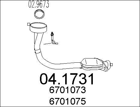 MTS 04.1731 - Catalyseur cwaw.fr