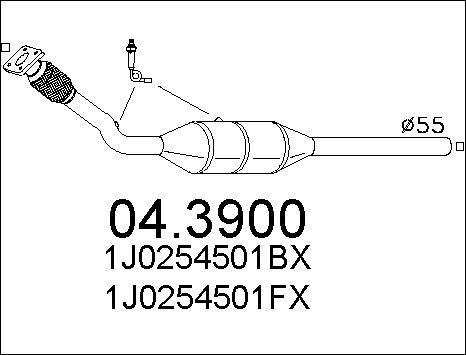 MTS 04.3900 - Catalyseur cwaw.fr