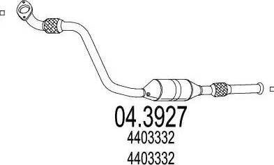 MTS 04.3927 - Catalyseur cwaw.fr