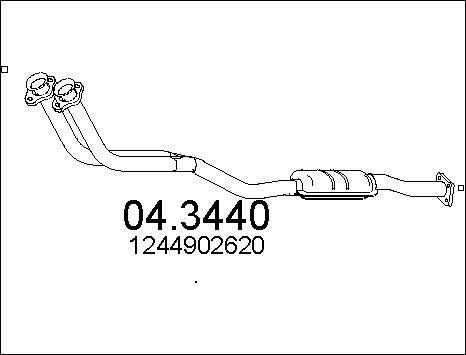 MTS 04.3440 - Catalyseur cwaw.fr