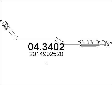 MTS 04.3402 - Catalyseur cwaw.fr