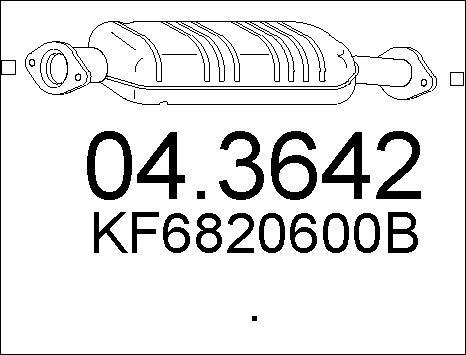 MTS 04.3642 - Catalyseur cwaw.fr