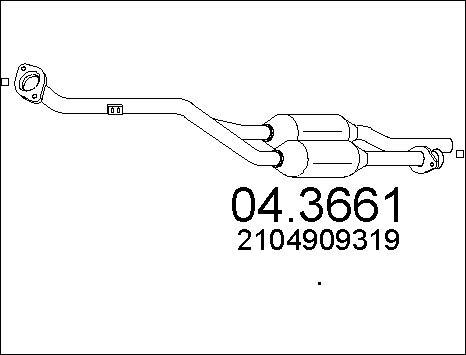 MTS 04.3661 - Catalyseur cwaw.fr